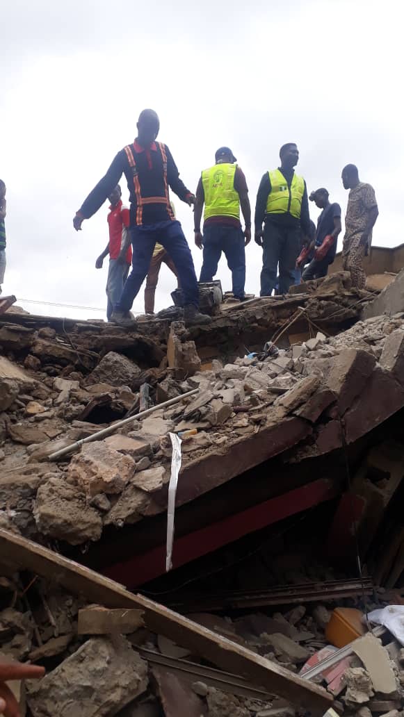 Another building collapses in Lagos
